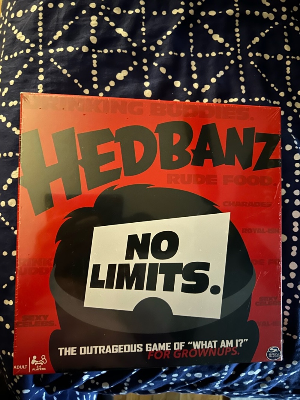 No Limits Party Game for Grownups - Red